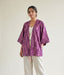 Mulberry Echo Ikat Woven Kimono
