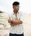 Lagoon Ikat Woven Full Shirt