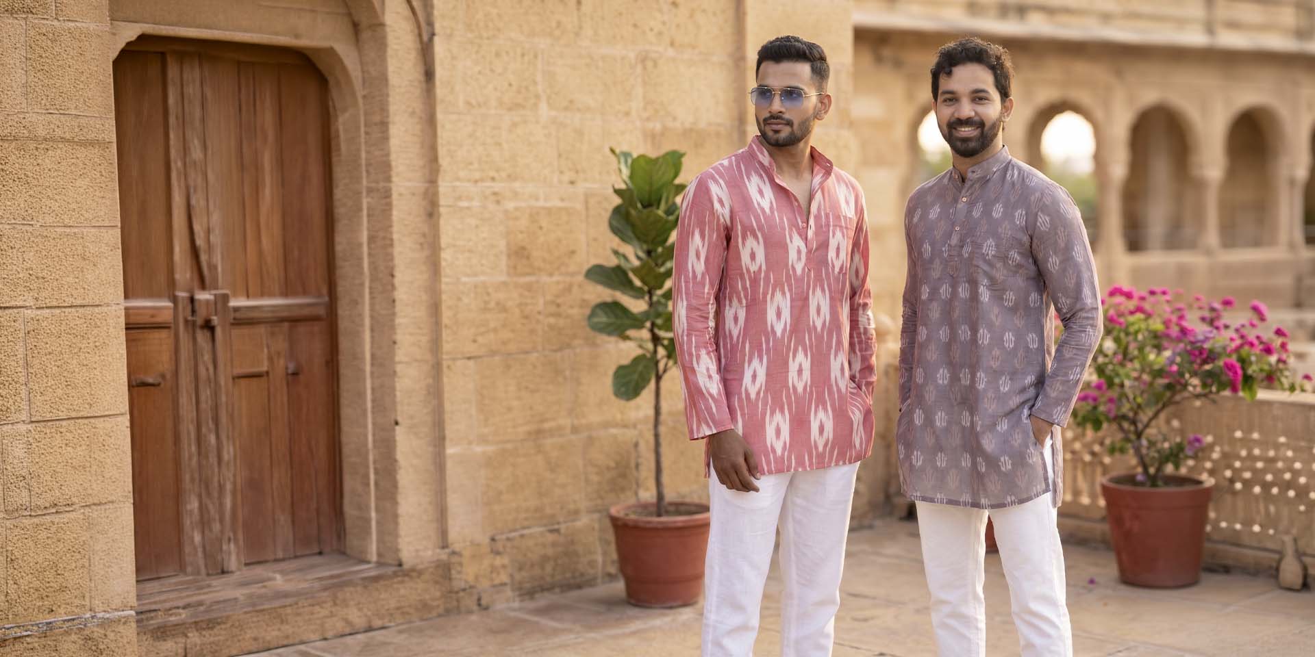 Men's Short Kurtas