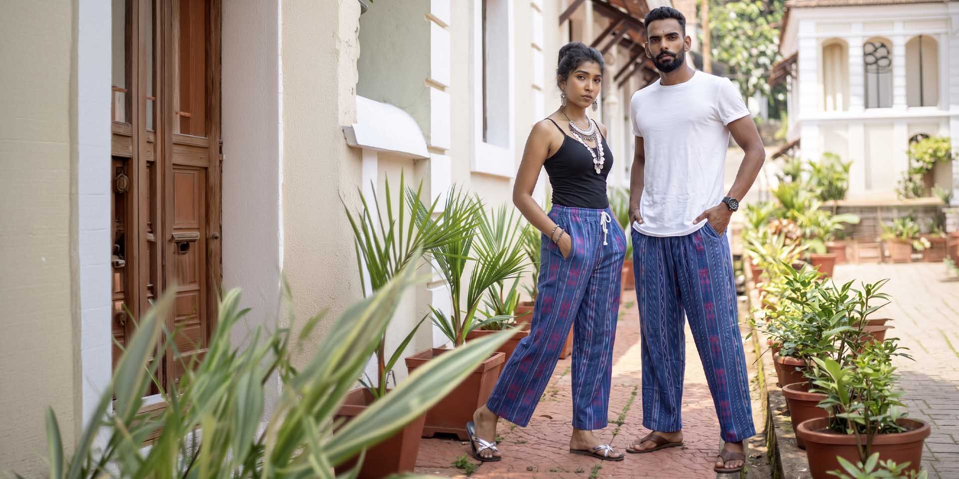 Unisex Ikat Trousers