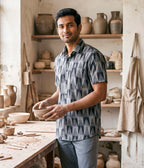 Kiln Line Ikat Woven Shirt