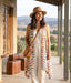 Pastel Ikat Handloom Womens Shrug