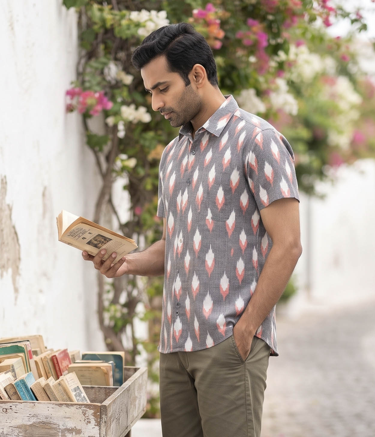 Wayfinder Ikat Woven Shirt Secondary image