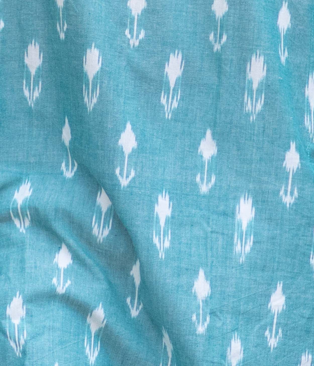 Mintfield Ikat Woven Mens Long Kurta Secondary image