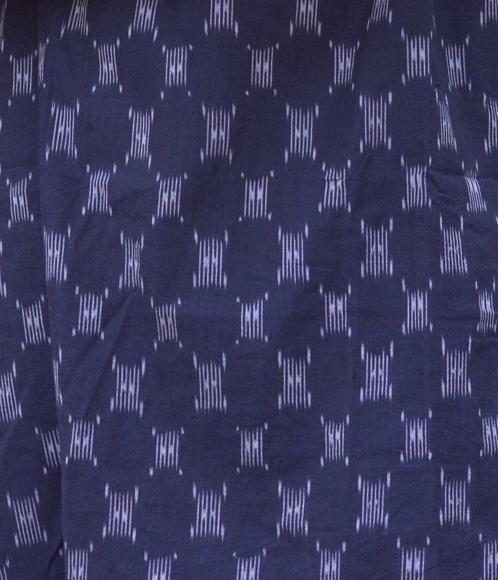 Noir Ikat Woven Mens Long Kurta