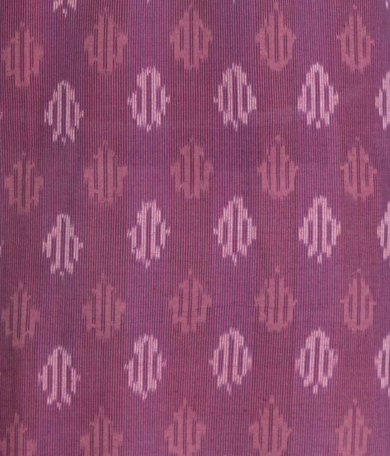 Rising Ember Ikat Woven Mens Long Kurta Secondary image
