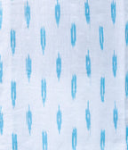 Sky Ikat Woven Mens Long Kurta