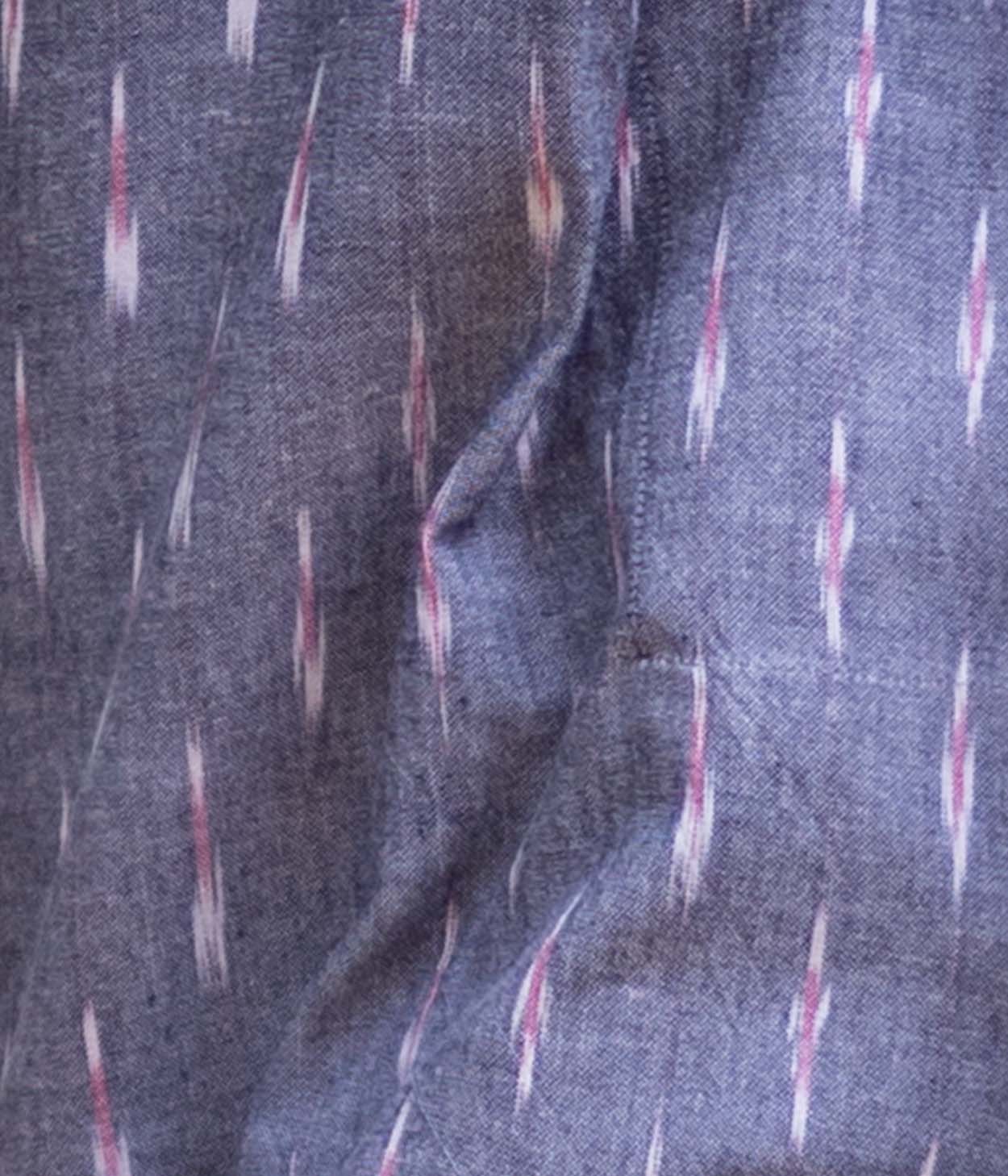 Vale Ikat Woven Mens Long Kurta