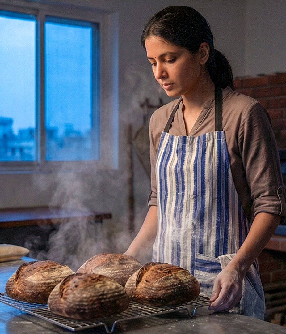 Ovenlight Ikat Apron