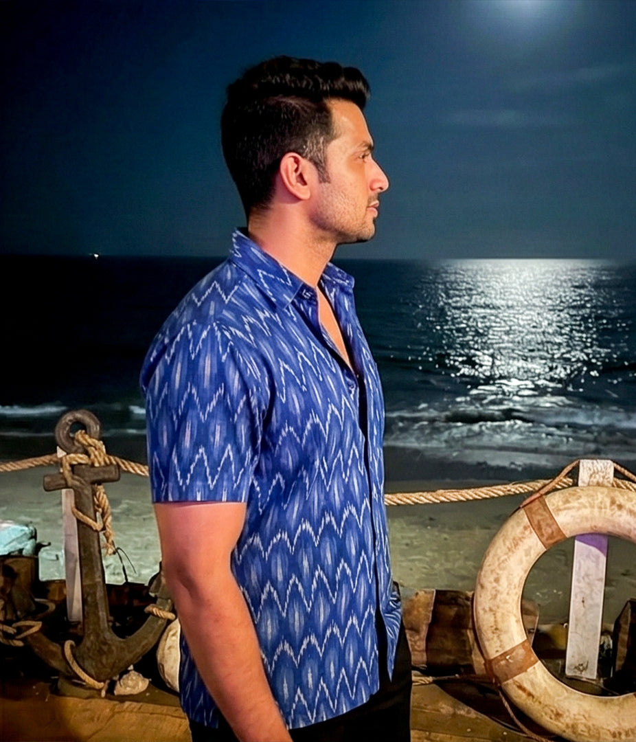 Ikat Woven Current Line Shirt Main image