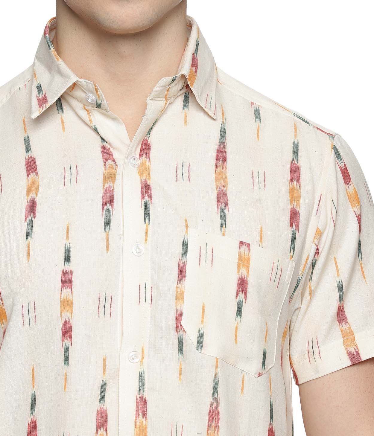 Ikat Woven Festival Drift Shirt
