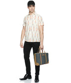 Ikat Woven Festival Drift Shirt