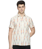 Ikat Woven Festival Drift Shirt