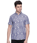 Ikat Woven Soft Horizon Shirt