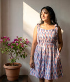 Bougainvillea Ikat Sundress