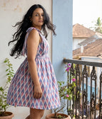 Bougainvillea Ikat Sundress