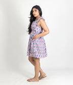Bougainvillea Ikat Sundress