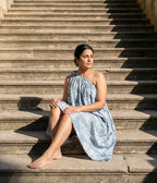 The Staircase Pause Drift Dress