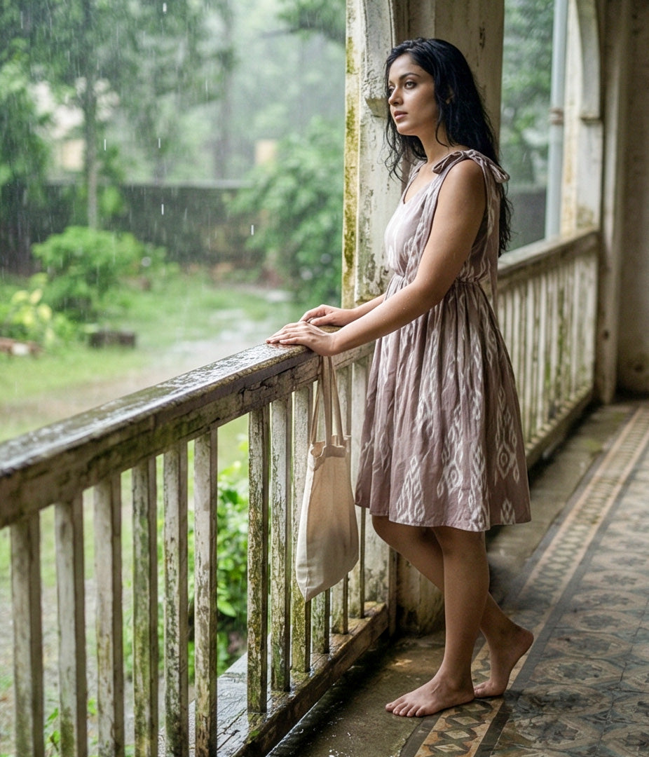 Courtyard Ikat Sundress