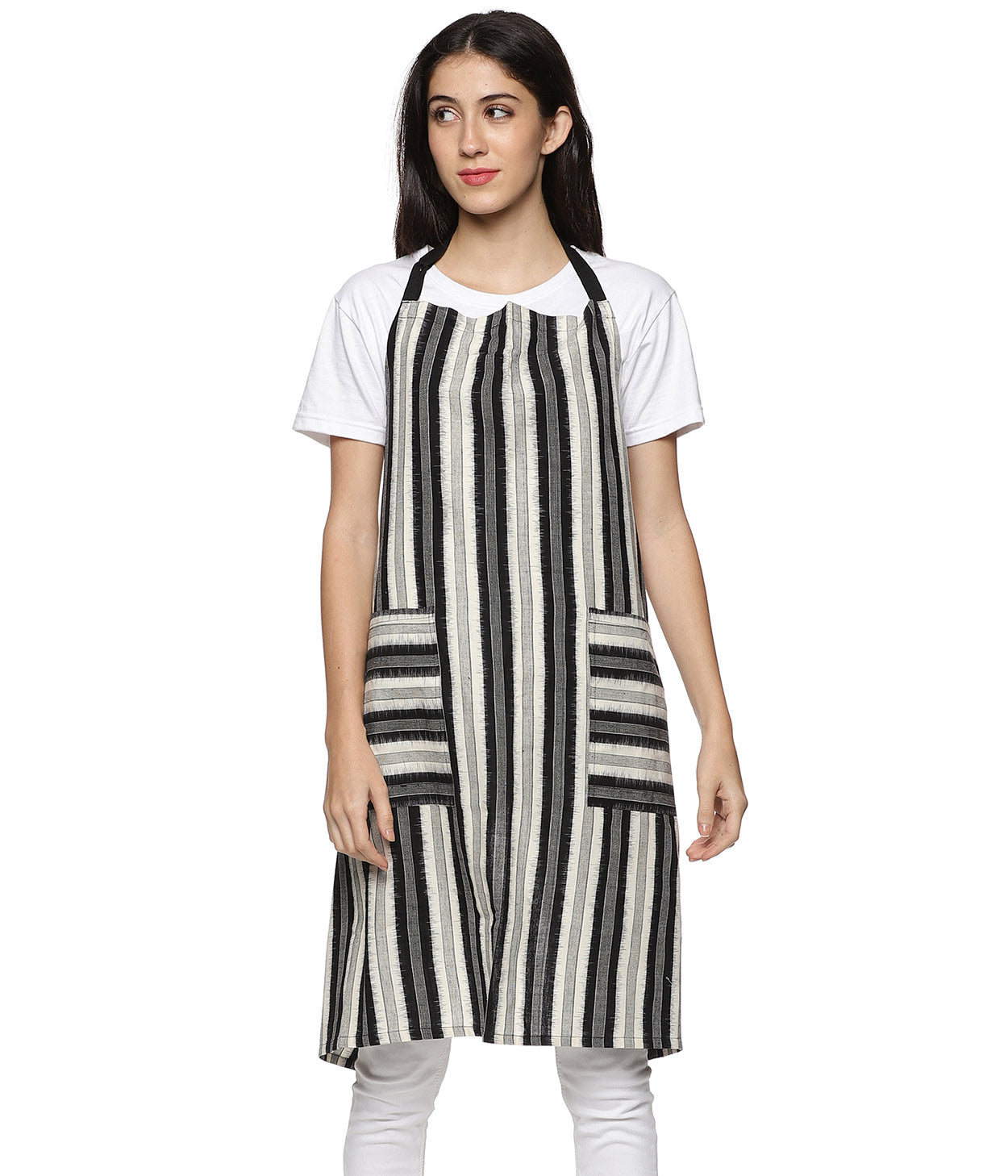 Soilstripe Ikat Apron