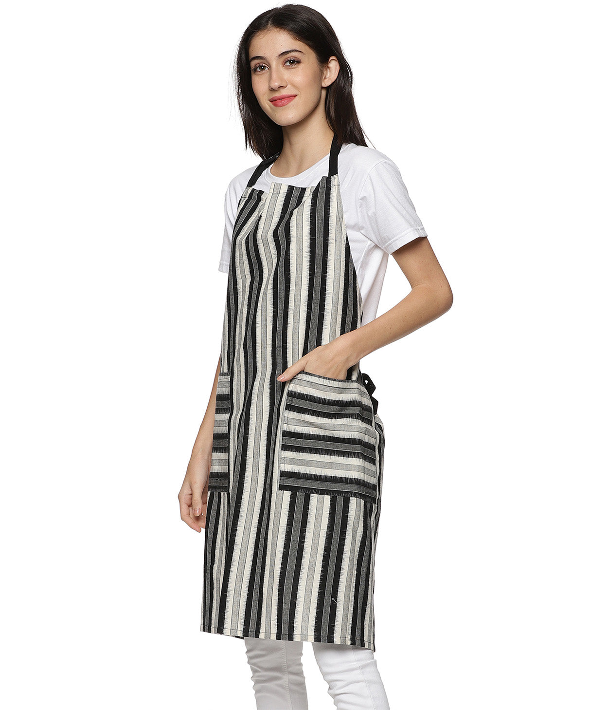 Soilstripe Ikat Apron