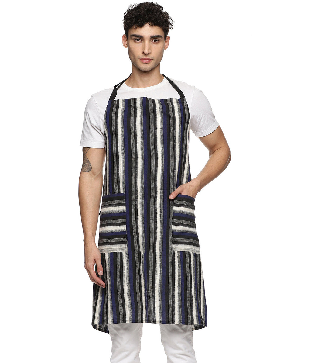 Hearthstripe Ikat Apron