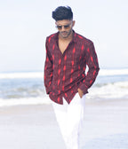 Ikat Woven After Hours Full Shirt