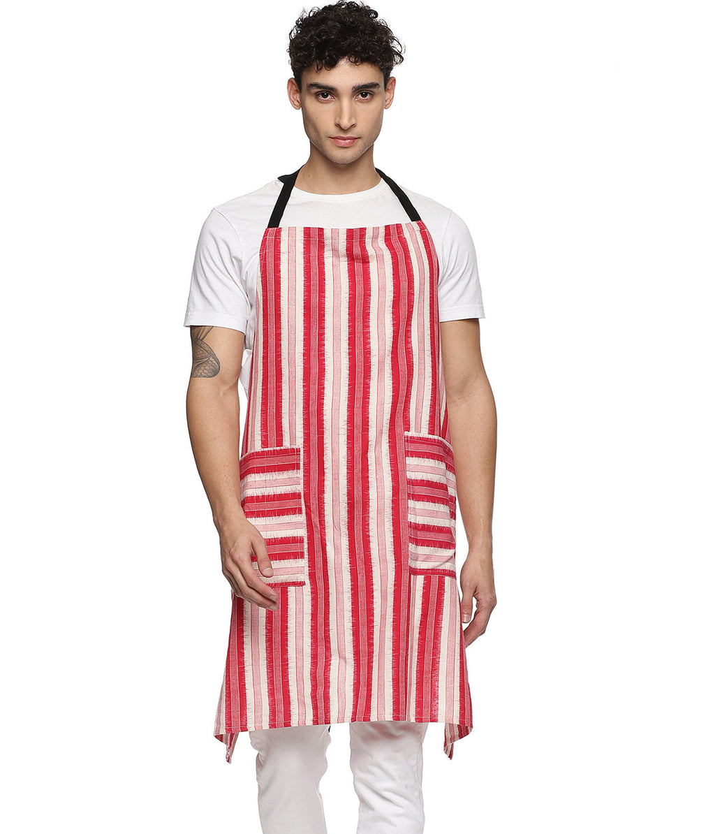 Firestripe Ikat Apron