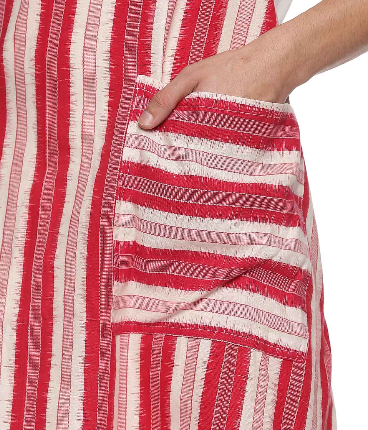 Firestripe Ikat Apron