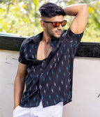 Ikat Woven After Dark Shirt