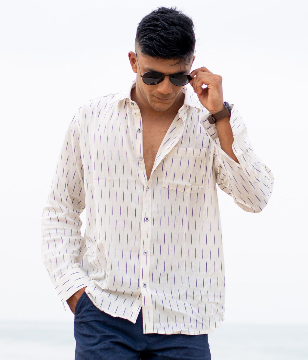 Ikat Woven Clearline Shirt