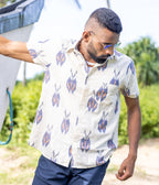 Ikat Woven Bare Minimum Shirt