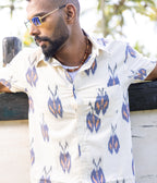 Ikat Woven Bare Minimum Shirt
